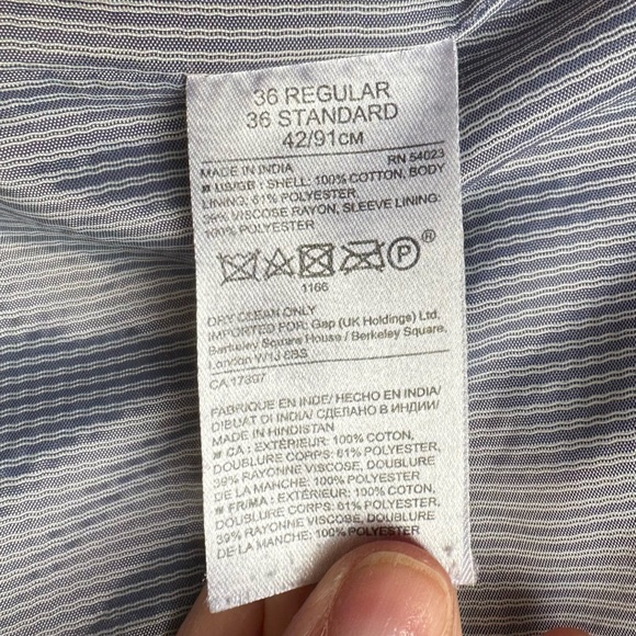 Banana Republic Standard Fit 36R - Picture 8 of 8